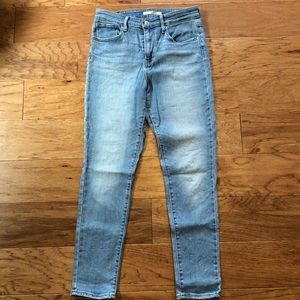 Levi’s 711 High Rise Skinny Jeans
